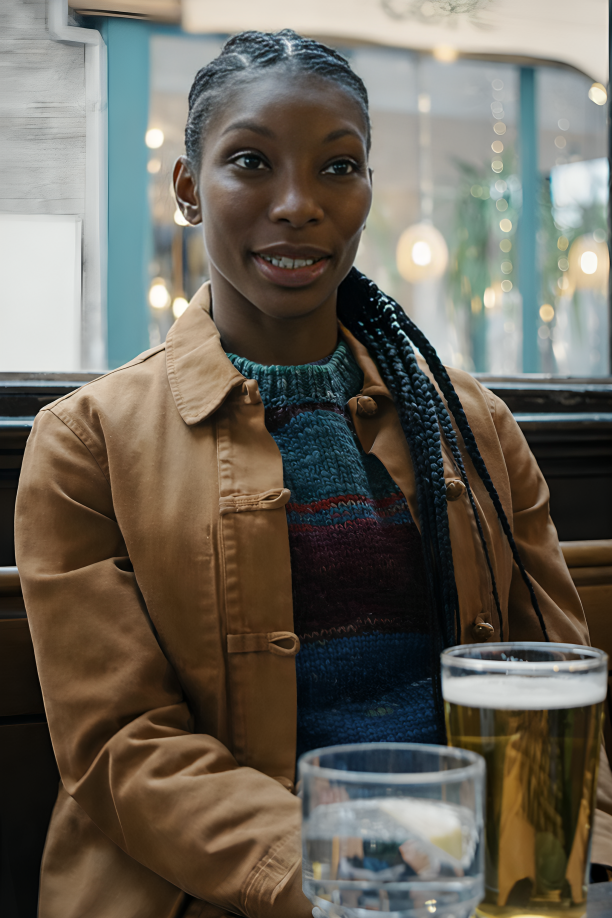 The Christophers Lori Butler Brown Jacket - Image 1